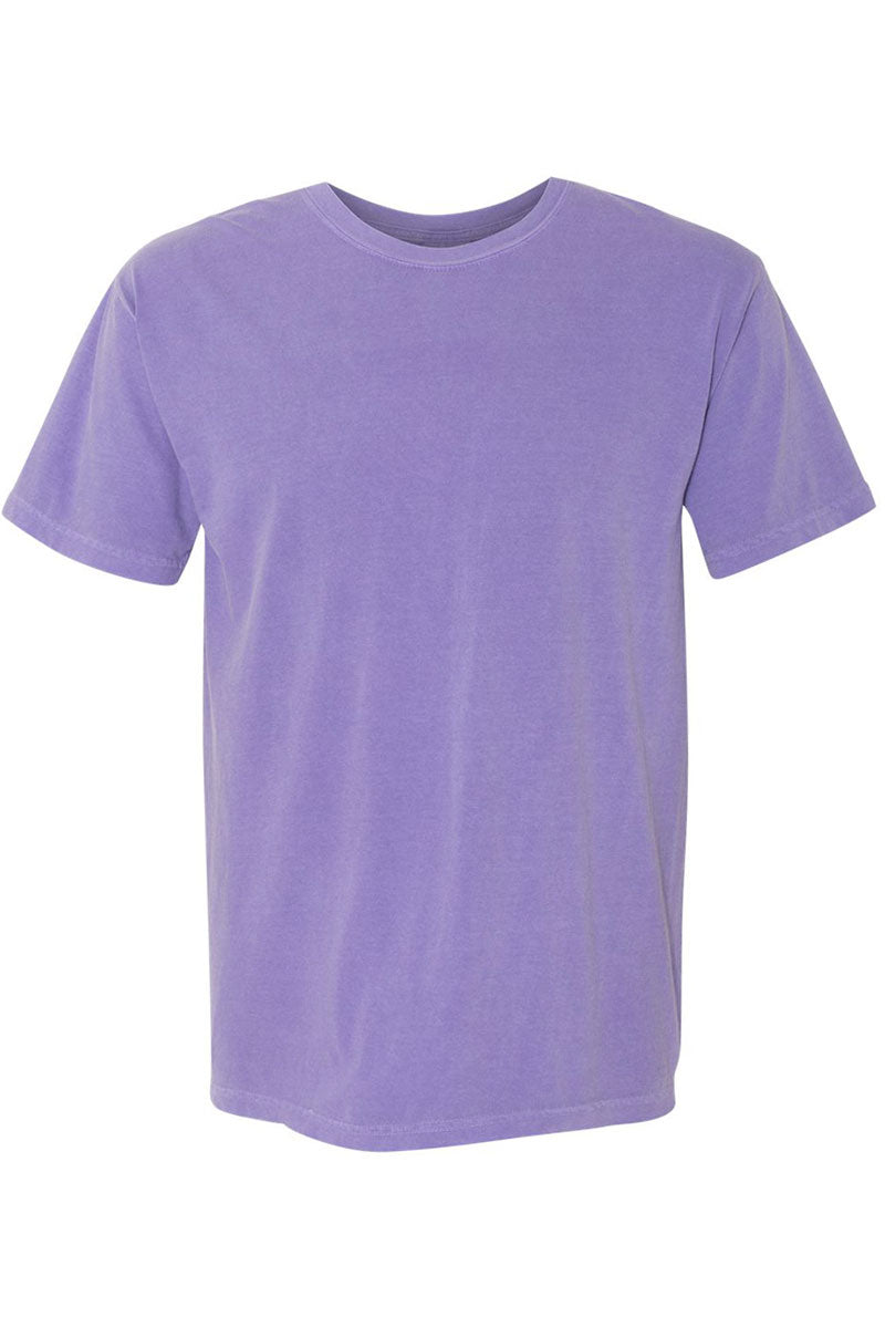 Distressed Softball. Comfort Colors Adult Ring-Spun Cotton Tee