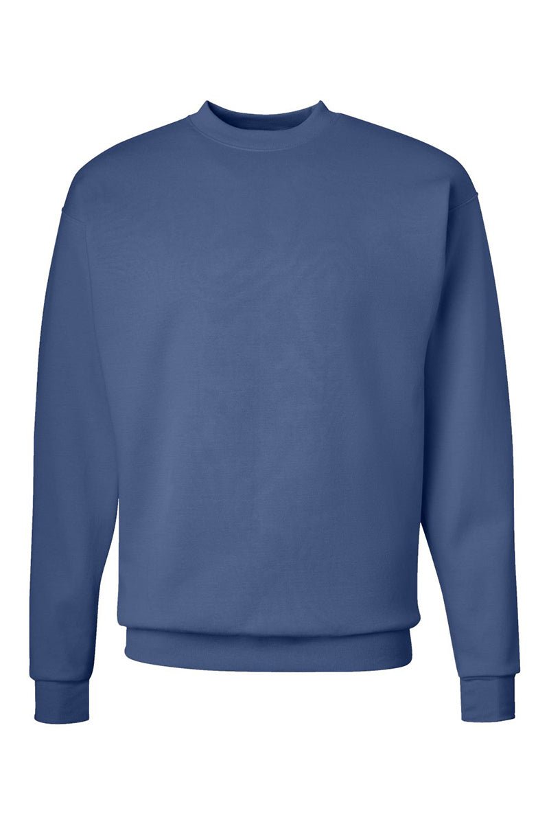 White Faux Knitted Custom Name Ecosmart Crewneck Sweatshirt product image 8