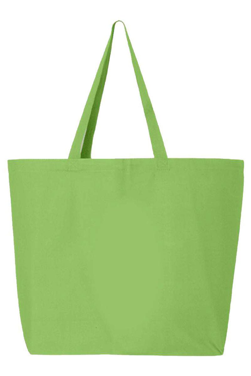 Beads, Bows, and Bourbon St Canvas Jumbo Tote