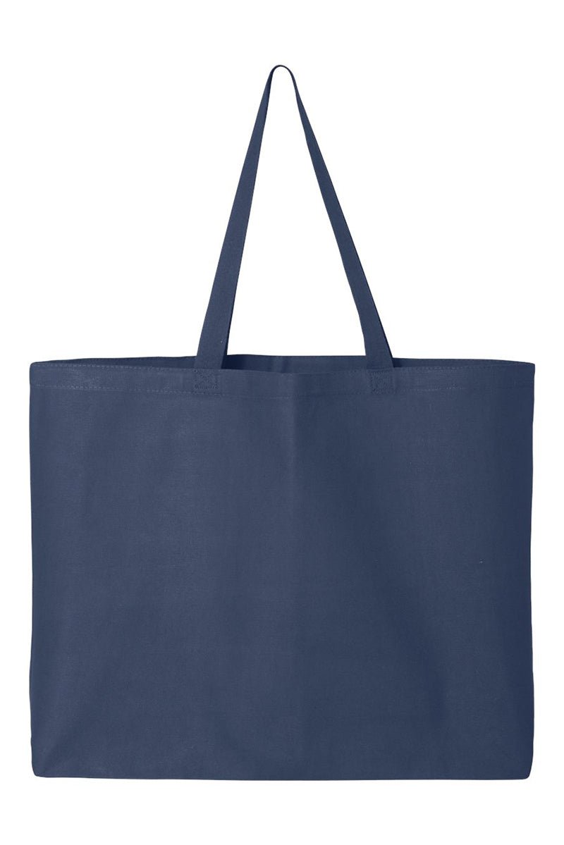 Checkered Amen Canvas Jumbo Tote
