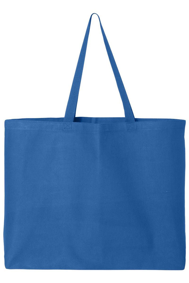 Distressed Baseball. Canvas Jumbo Tote