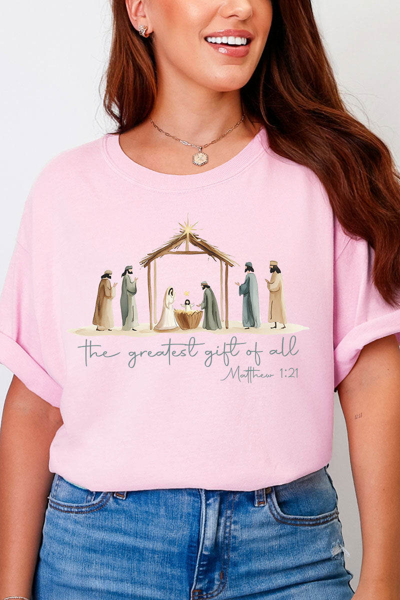 Precious Greatest Gift Of All Comfort Colors Adult Ring-Spun Cotton Tee