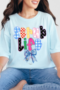 Lace Scrub Life Comfort Colors Adult Ring-Spun Cotton Tee