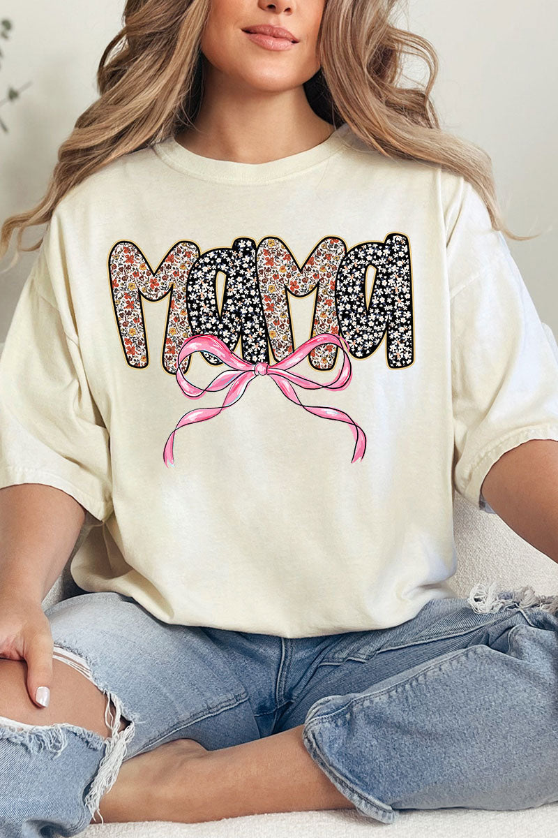 Bubble Mama Ribbon Comfort Colors Adult Ring-Spun Cotton Tee