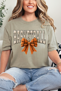 Faux Yarn Basketball Coquette Comfort Colors Adult Ring-Spun Cotton Tee
