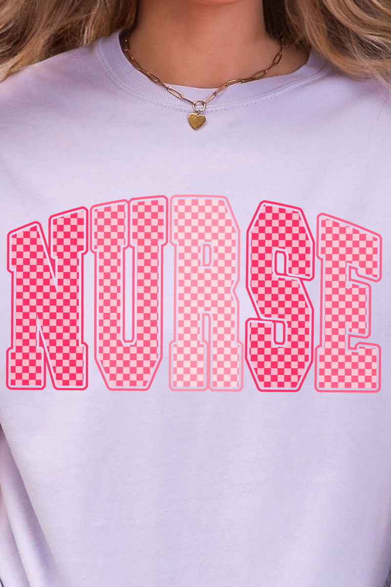 Checkered Care Comfort Colors Adult Ring-Spun Cotton Tee