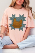 Homestead Hen Comfort Colors Adult Ring-Spun Cotton Tee