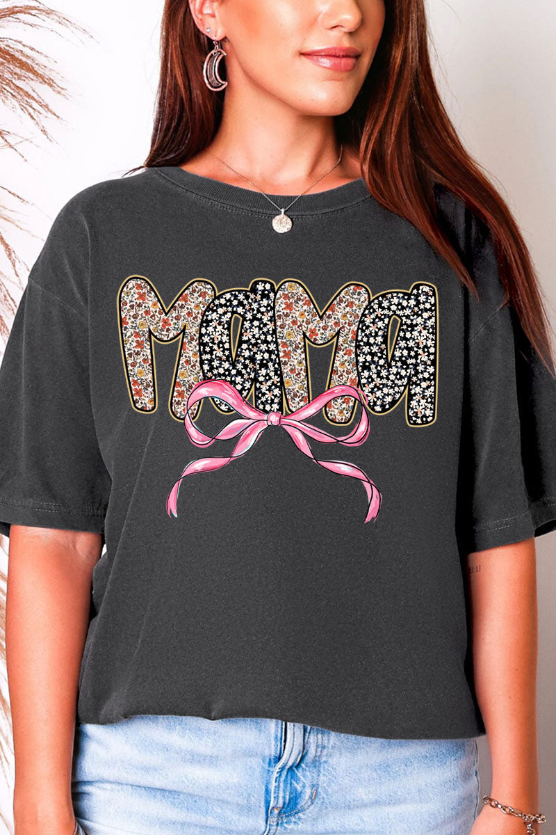 Bubble Mama Ribbon Comfort Colors Adult Ring-Spun Cotton Tee