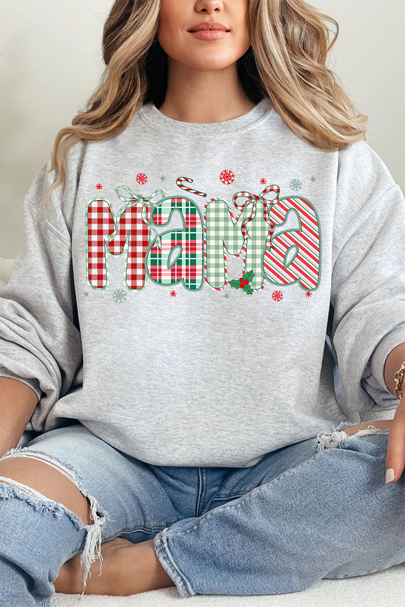 Candy Cane Lane Mama Heavy Blend Crew Sweatshirt product image 3