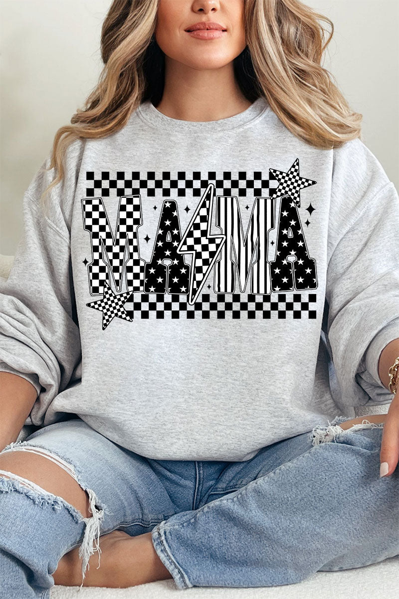 Mama Check It Out Heavy Blend Crew Sweatshirt product image 3