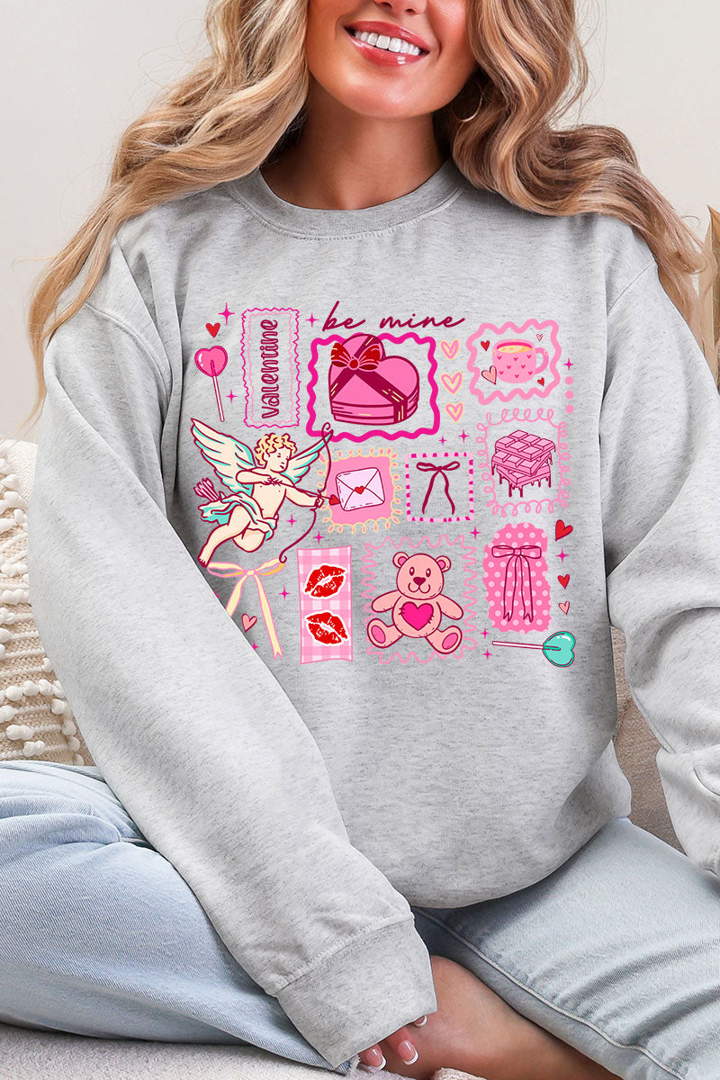 Sweetheart Stickers Heavy Blend Crew Sweatshirt product image 3