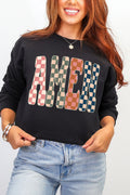 Checkered Amen Heavy Blend Crew Sweatshirt product image 1