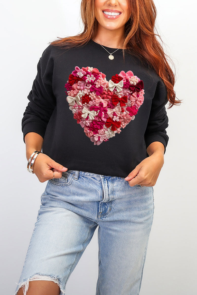 Wrapped With Love Heavy Blend Crew Sweatshirt product image 3