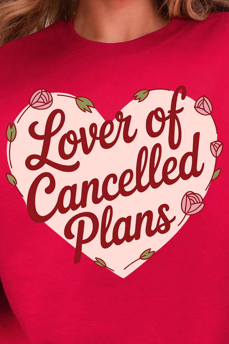 Lover Of Cancelled Plans Heavy Blend Crew Sweatshirt product image 2