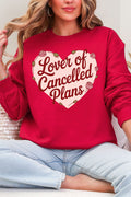 Lover Of Cancelled Plans Heavy Blend Crew Sweatshirt product image 1