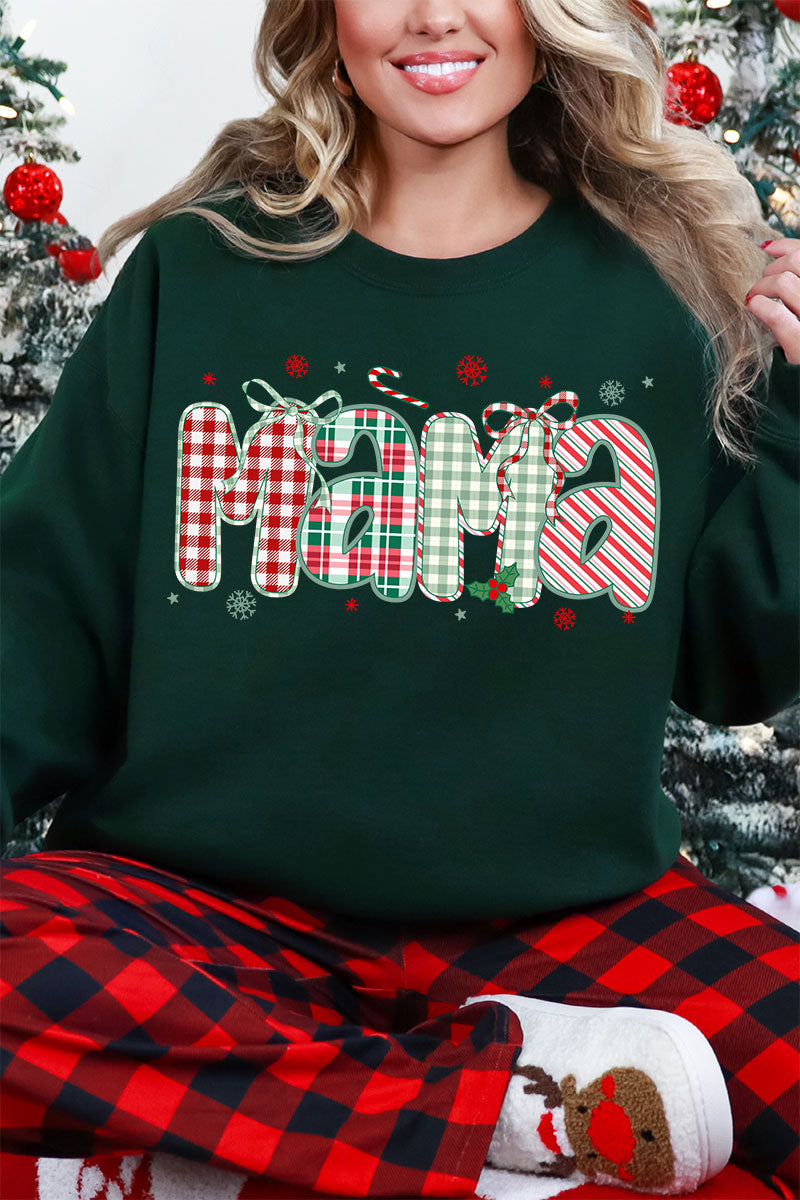 Candy Cane Lane Mama Heavy Blend Crew Sweatshirt product image 4