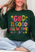 Faux Yarn God Is Good Heavy Blend Crew Sweatshirt product image 1