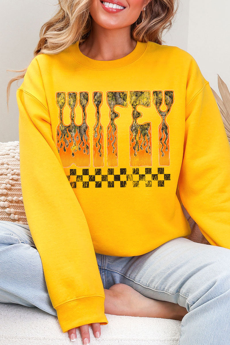Wildfire Wifey Heavy Blend Crew Sweatshirt product image 4