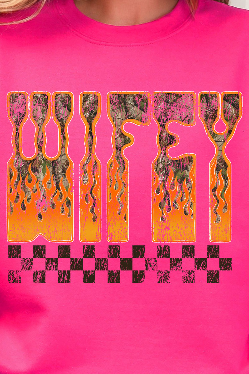 Wildfire Wifey Heavy Blend Crew Sweatshirt product image 2