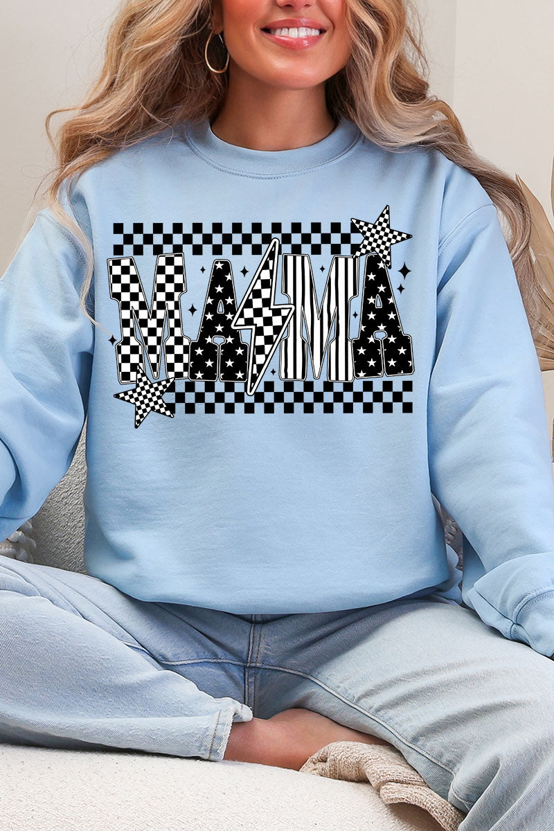 Mama Check It Out Heavy Blend Crew Sweatshirt product image 4