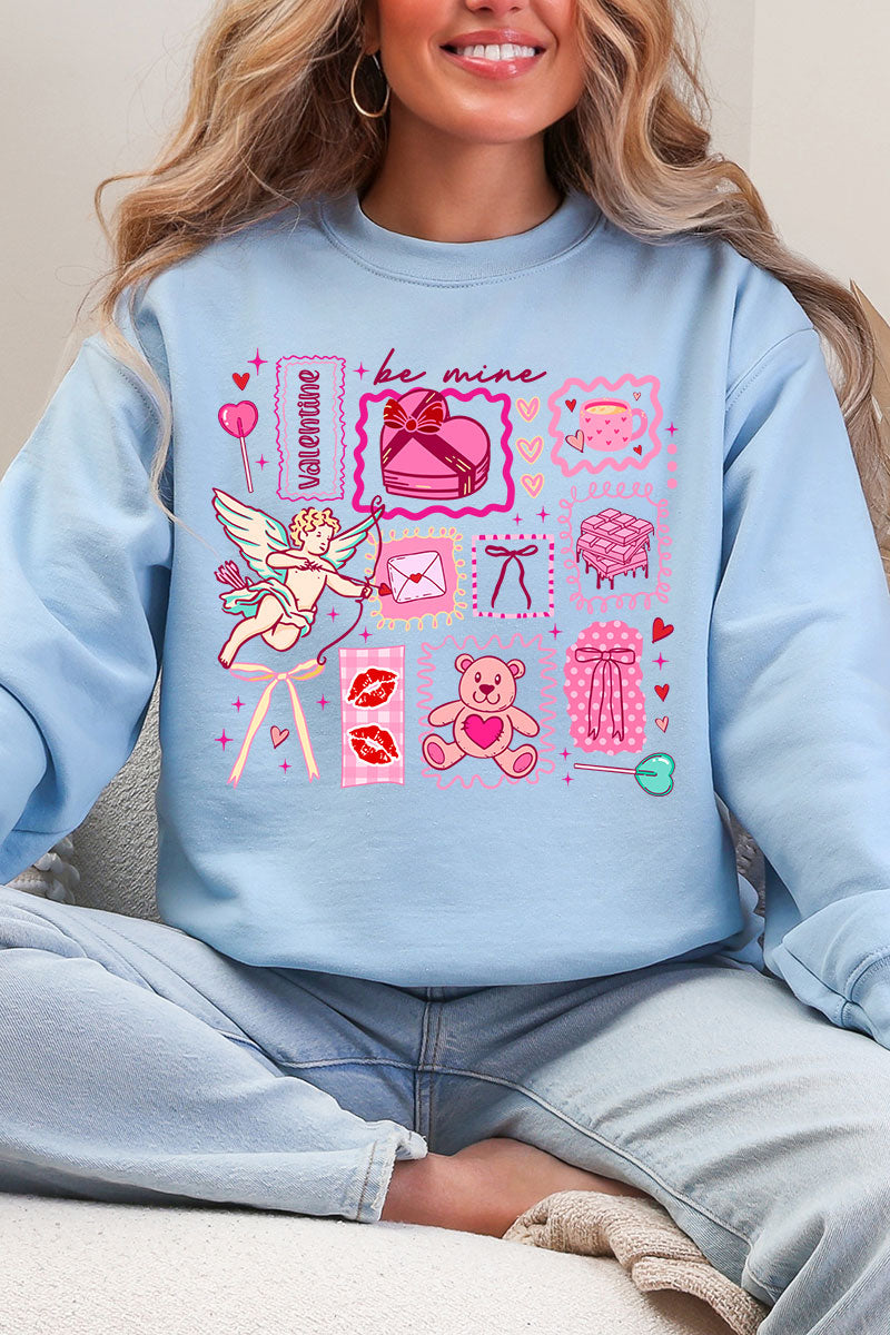 Sweetheart Stickers Heavy Blend Crew Sweatshirt product image 4