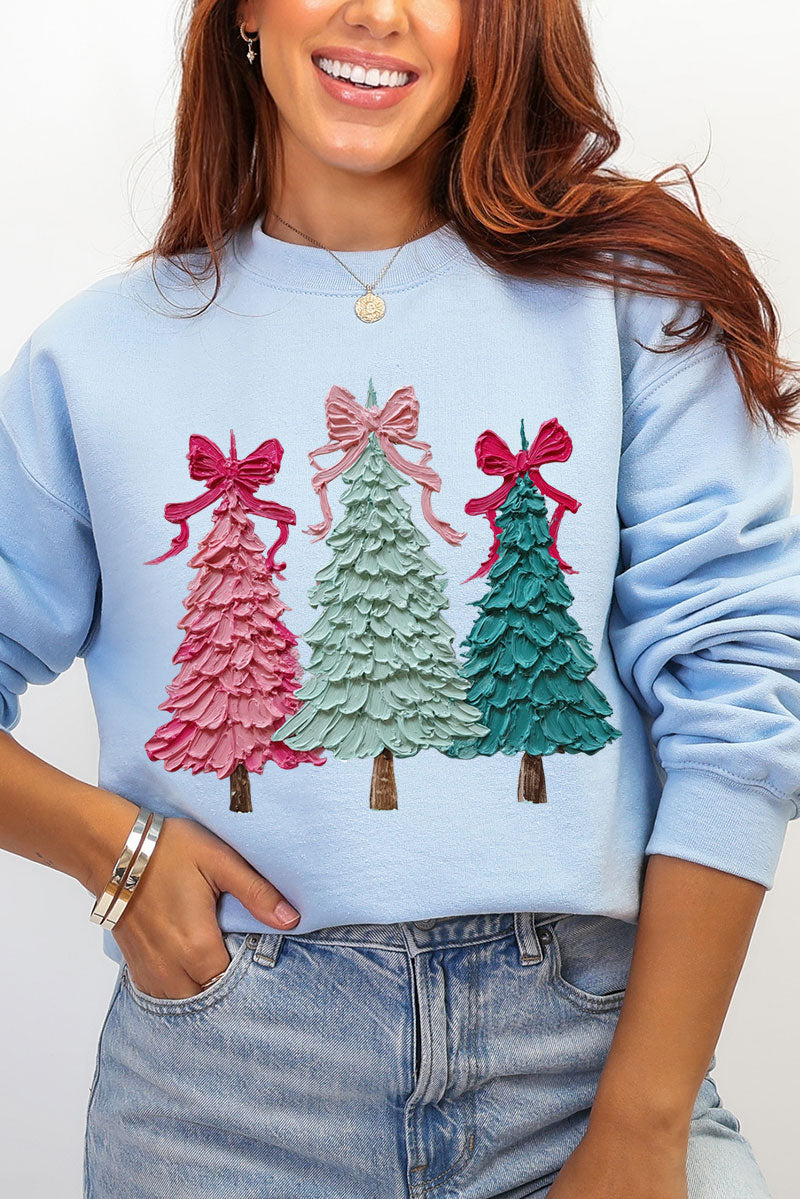 The Painted Trio Trees Heavy Blend Crew Sweatshirt product image 5