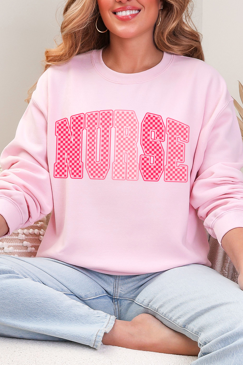 Checkered Care Heavy Blend Crew Sweatshirt product image 4