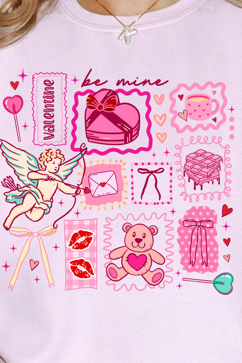 Sweetheart Stickers Heavy Blend Crew Sweatshirt product image 2
