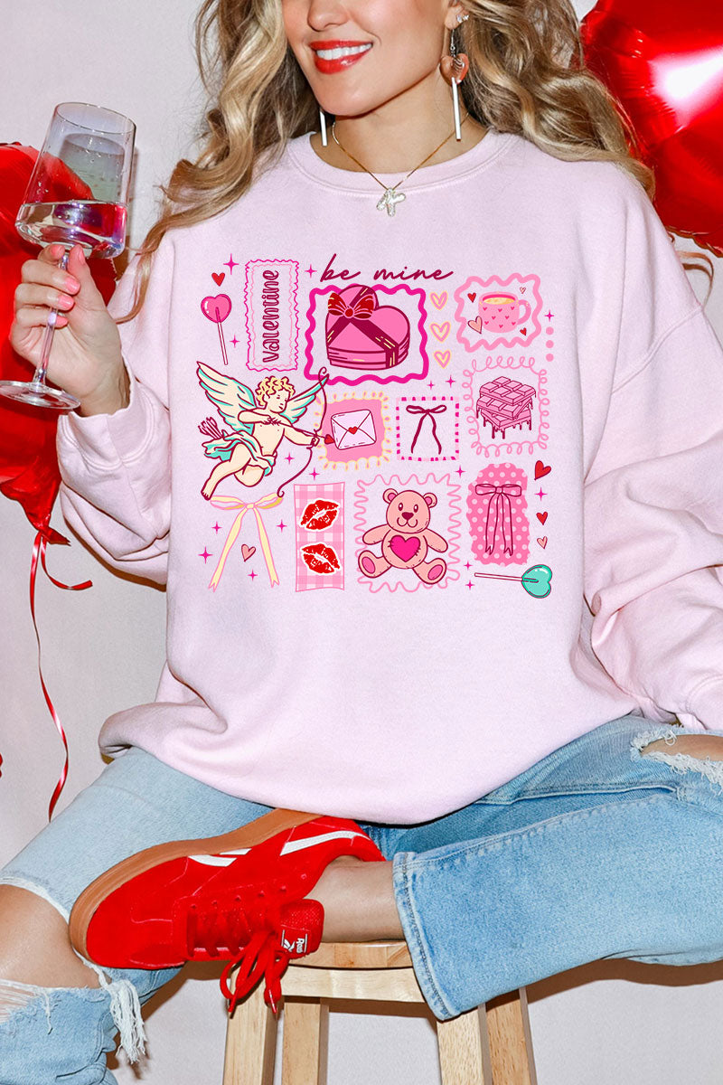 Sweetheart Stickers Heavy Blend Crew Sweatshirt product image 1