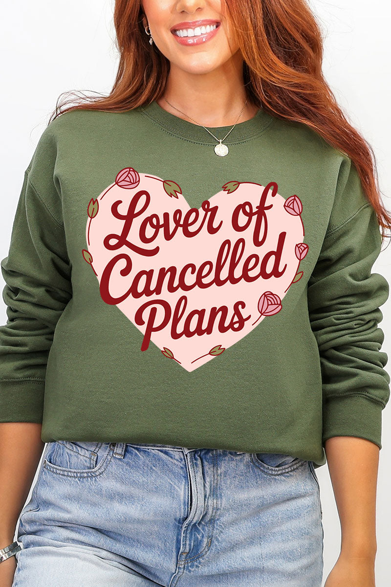 Lover Of Cancelled Plans Heavy Blend Crew Sweatshirt product image 5