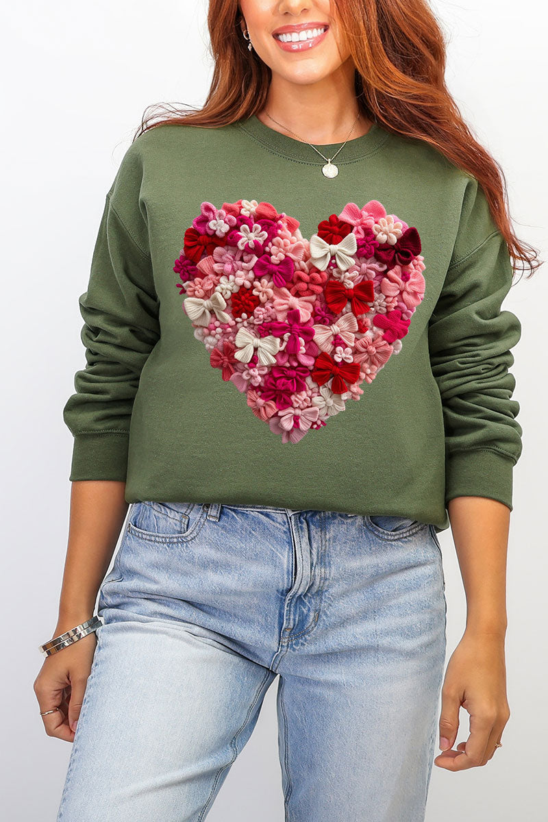 Wrapped With Love Heavy Blend Crew Sweatshirt product image 5
