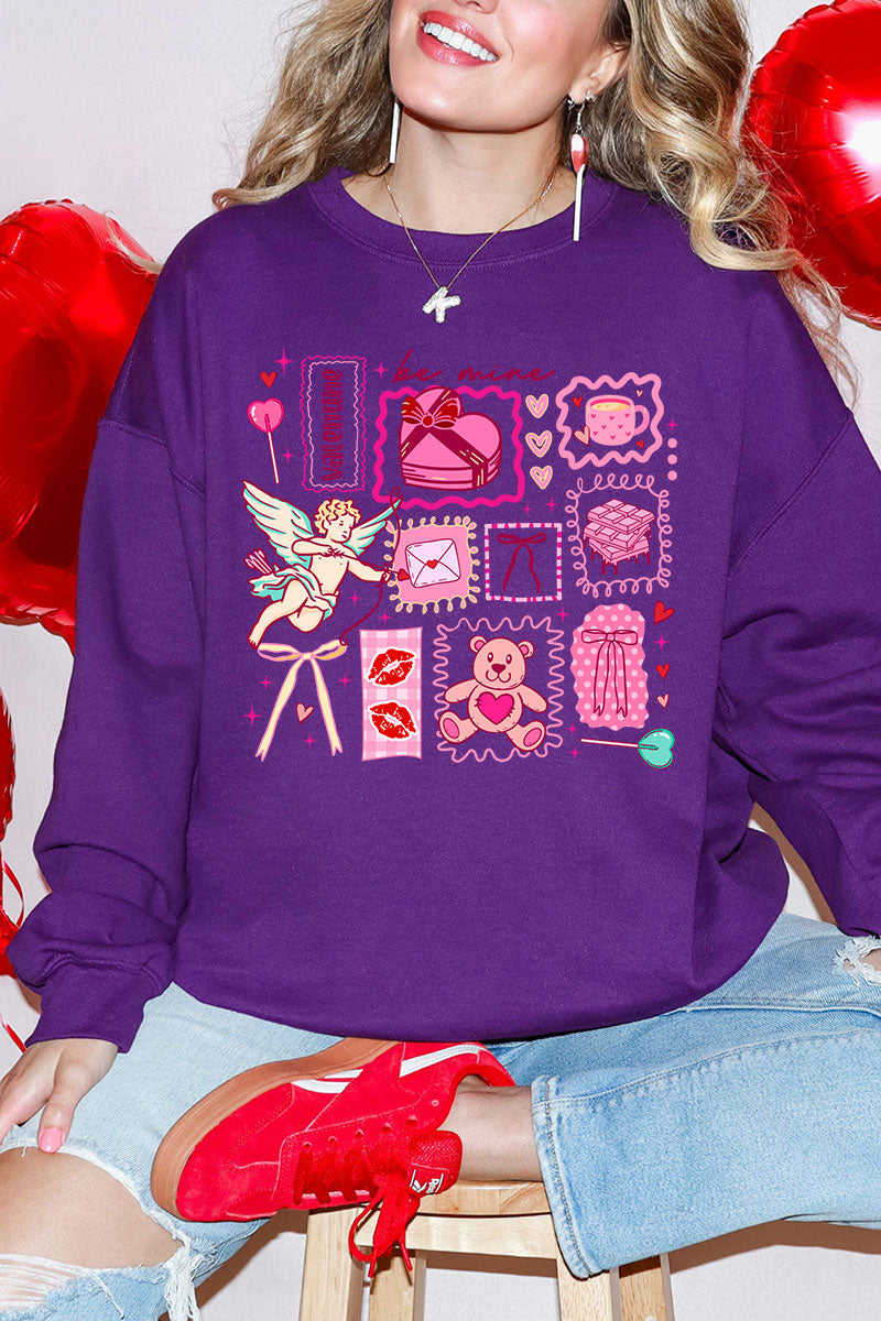 Sweetheart Stickers Heavy Blend Crew Sweatshirt product image 5