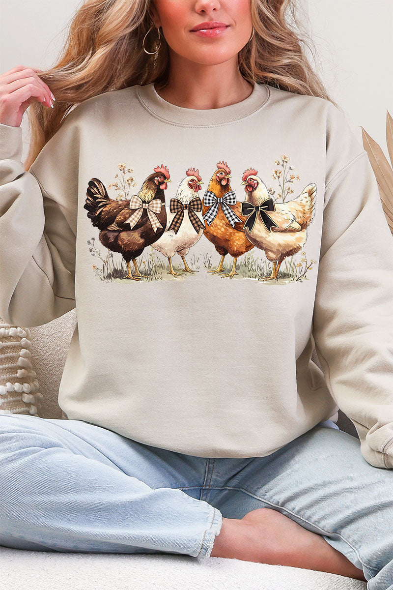 Coquette Chickens Heavy Blend Crew Sweatshirt product image 6