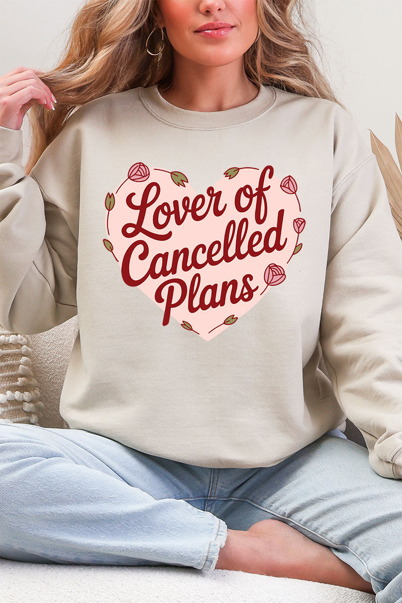 Lover Of Cancelled Plans Heavy Blend Crew Sweatshirt product image 6