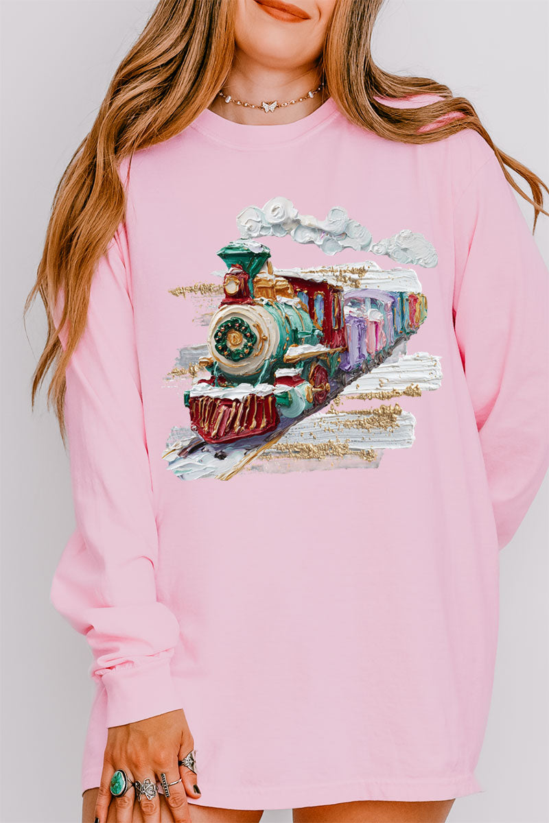 The Painted Train Comfort Colors Heavyweight Long Sleeve product image 3