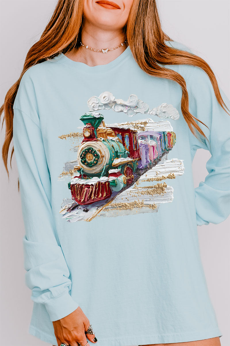 The Painted Train Comfort Colors Heavyweight Long Sleeve product image 4