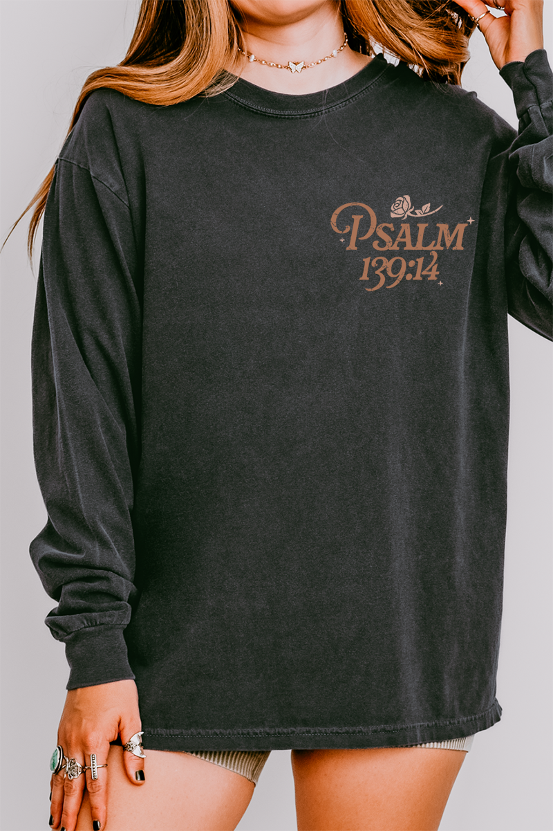 Wonderfully Made Front & Back Design Comfort Colors product image 2