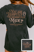 Wonderfully Made Front & Back Design Comfort Colors product image 1