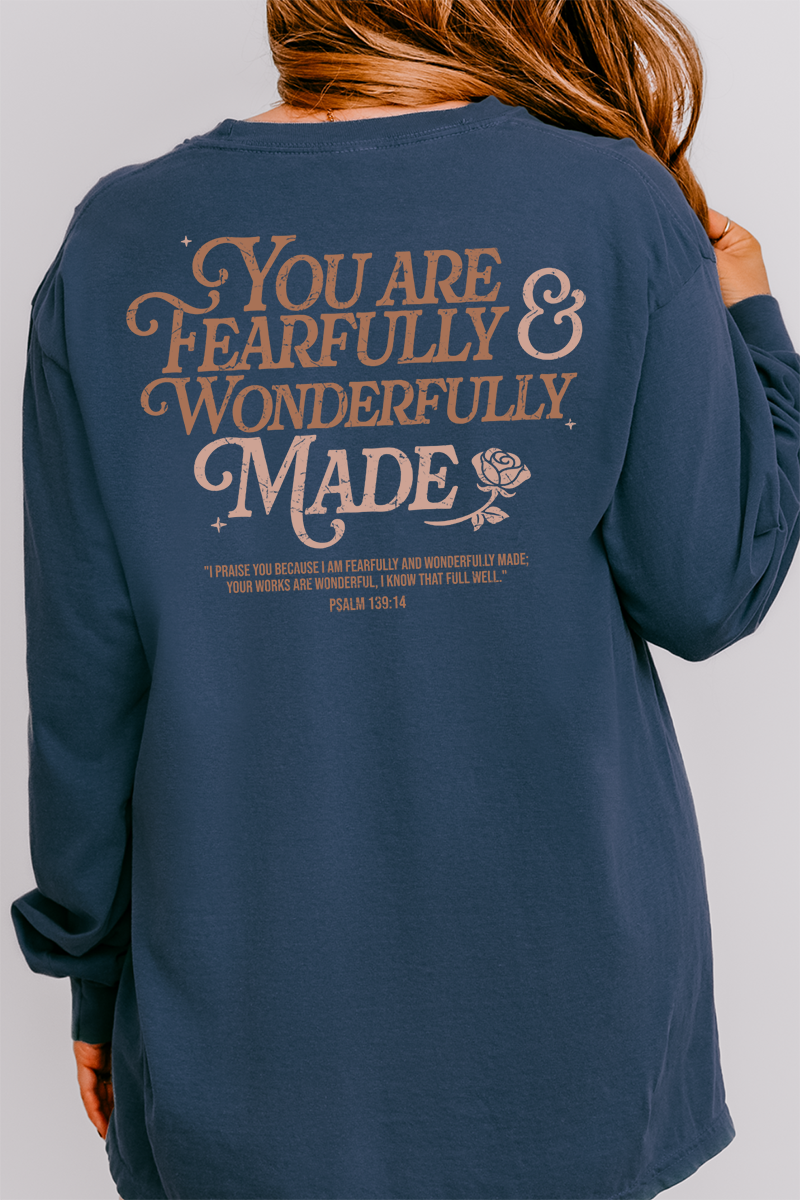 Wonderfully Made Front & Back Design Comfort Colors product image 9
