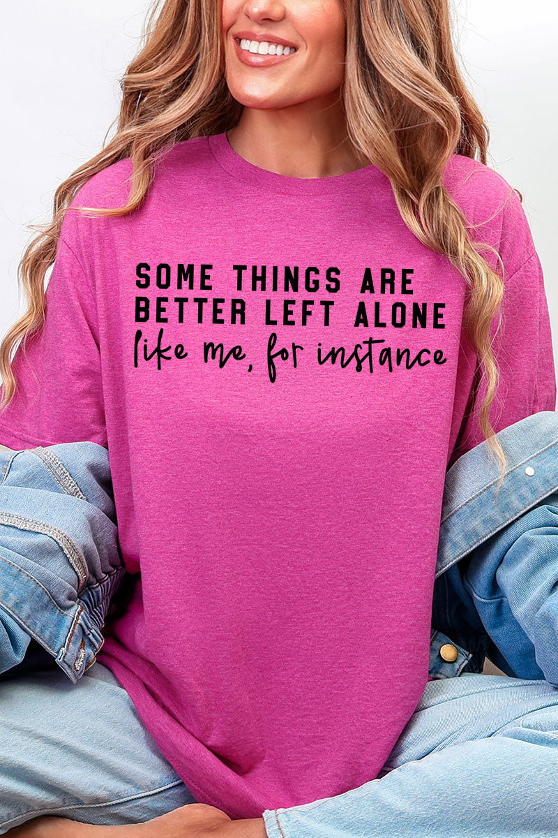 Better Left Alone Softstyle Adult T-Shirt product image 5