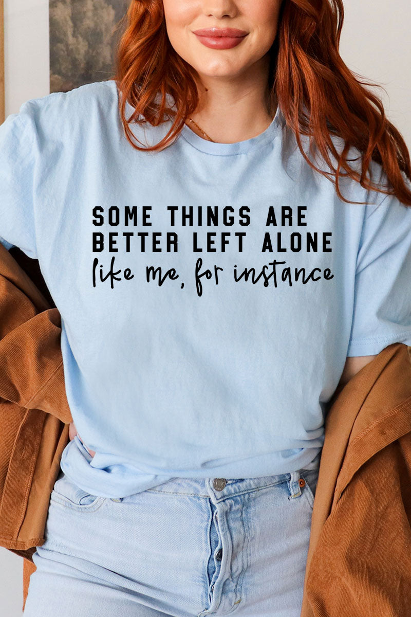 Better Left Alone Softstyle Adult T-Shirt product image 6