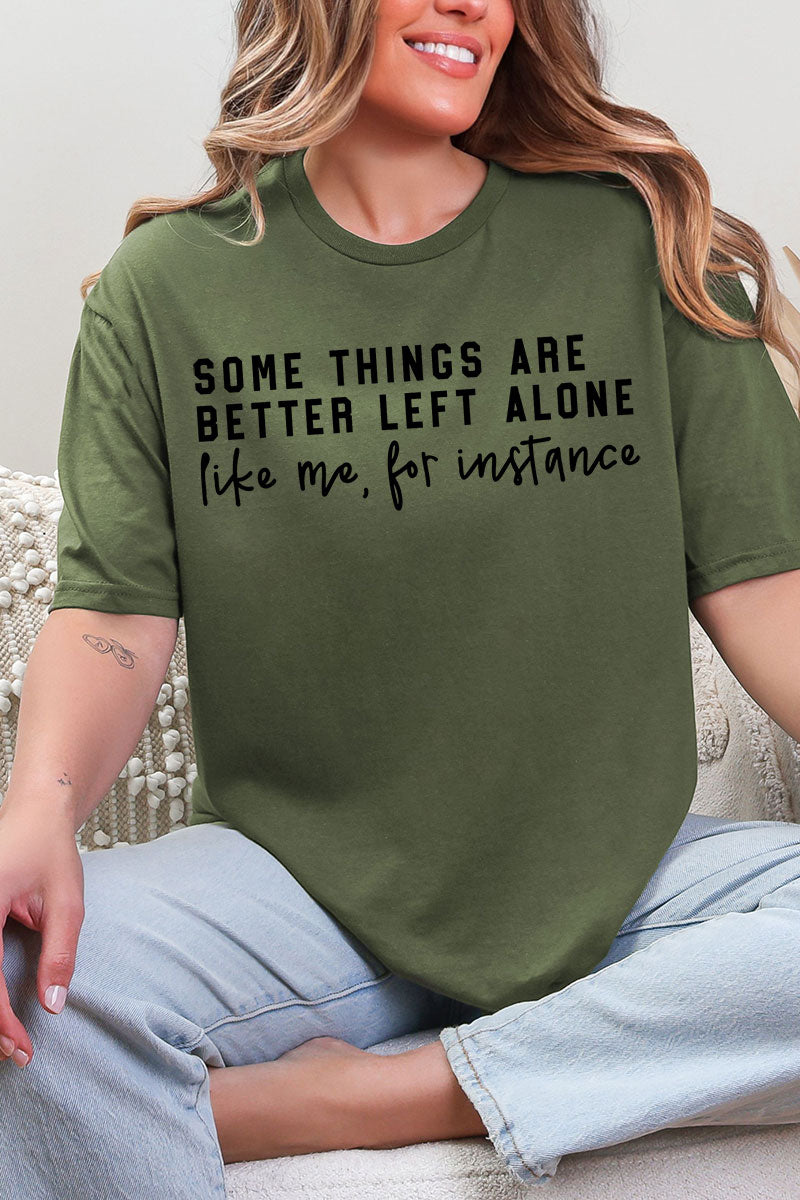 Better Left Alone Softstyle Adult T-Shirt product image 3