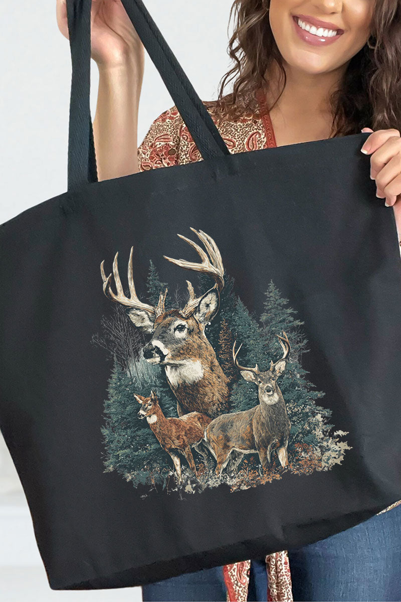 Timber Trails Canvas Jumbo Tote