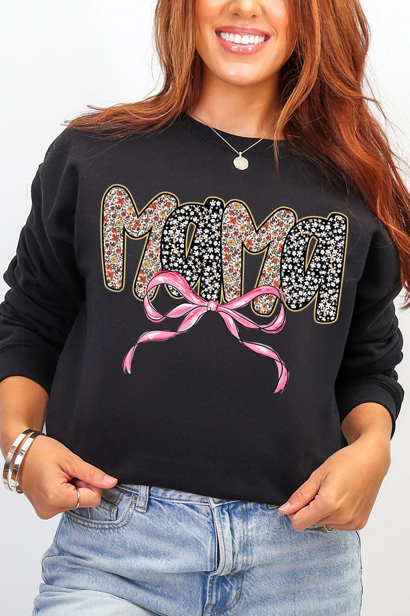 Bubble Mama Ribbon Ecosmart Crewneck Sweatshirt product image 3