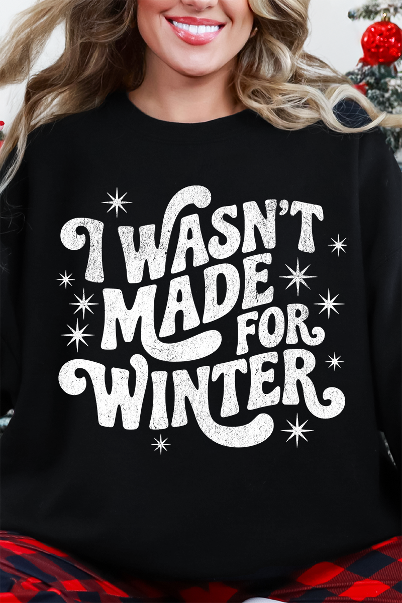 Wasn't Made For Winter Ecosmart Crewneck Sweatshirt product image 3