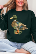 Patchwork Mallard Ecosmart Crewneck Sweatshirt product image 1