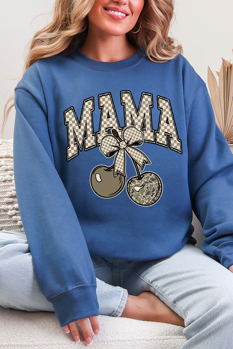 Cherry Luxe Mama Ecosmart Crewneck Sweatshirt product image 4
