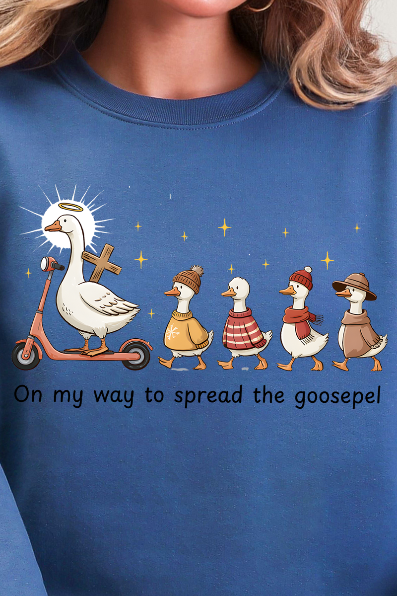 Spread The Goosepel Ecosmart Crewneck Sweatshirt product image 2