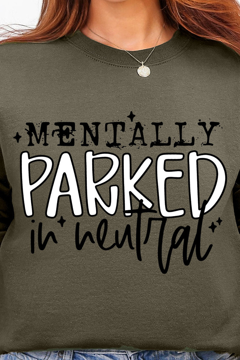 Mentally Parked Ecosmart Crewneck Sweatshirt product image 2