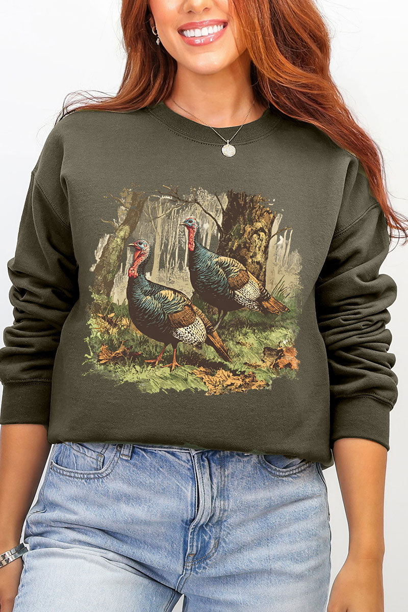 Turkey Trails Ecosmart Crewneck Sweatshirt product image 4